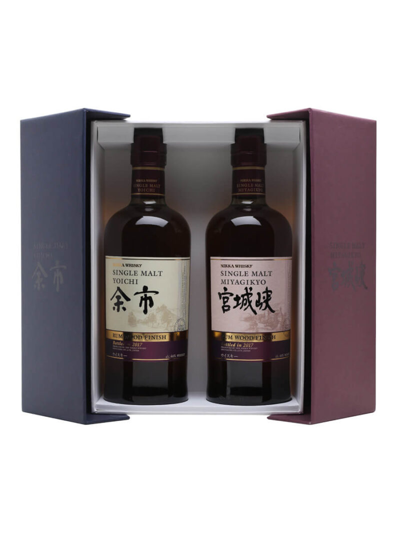 Nikka Yoichi & Miyagikyo Rum Cask Finish