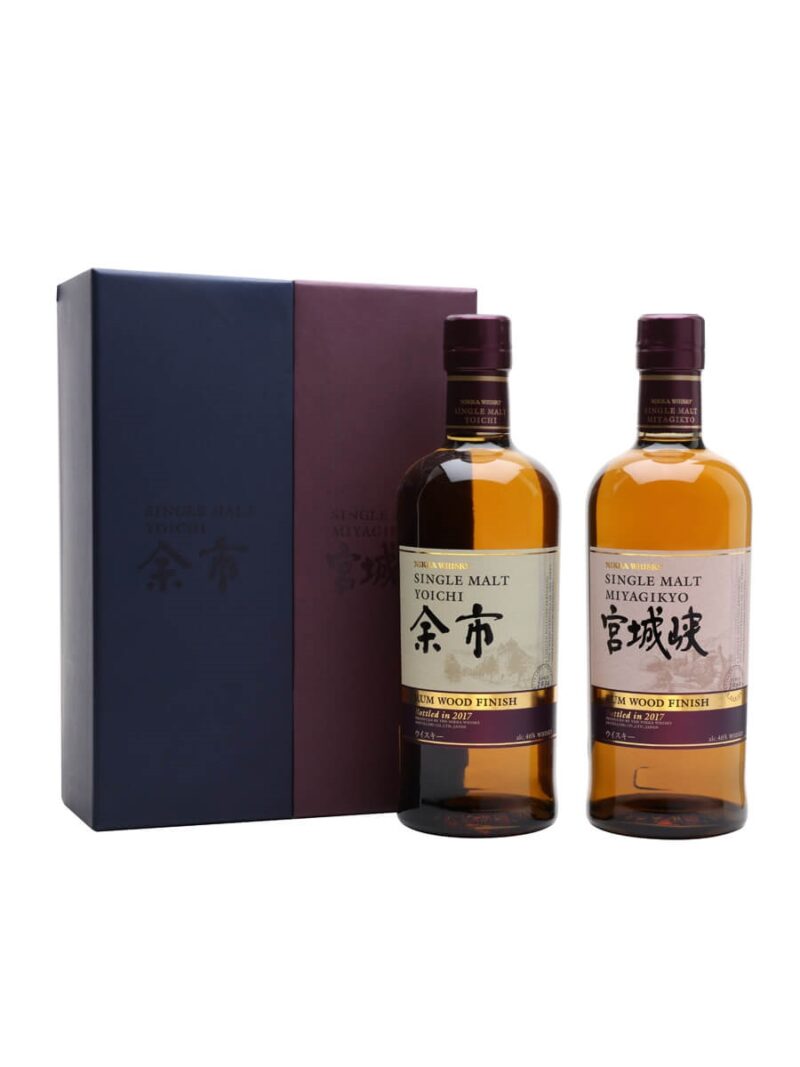 Nikka Yoichi & Miyagikyo Rum Cask Finish